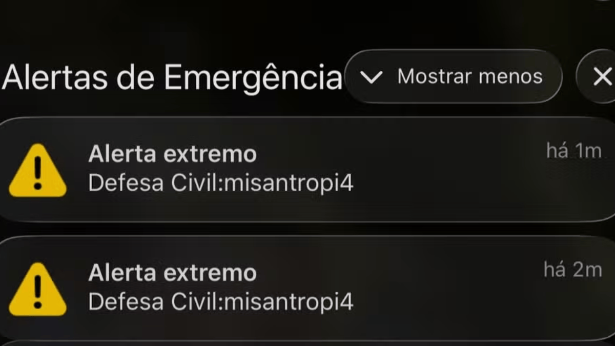 Credenciais e deepweb: como alertas falsos da Defesa Civil foram enviados para milhões de brasileiros