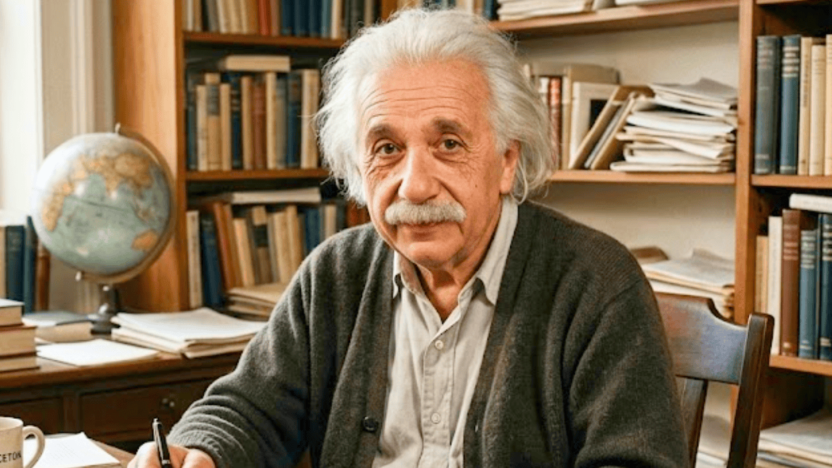 Frase do dia de Albert Einstein: ‘Não tenho talentos especiais. Sou apenas apaixonadamente curioso’ ??