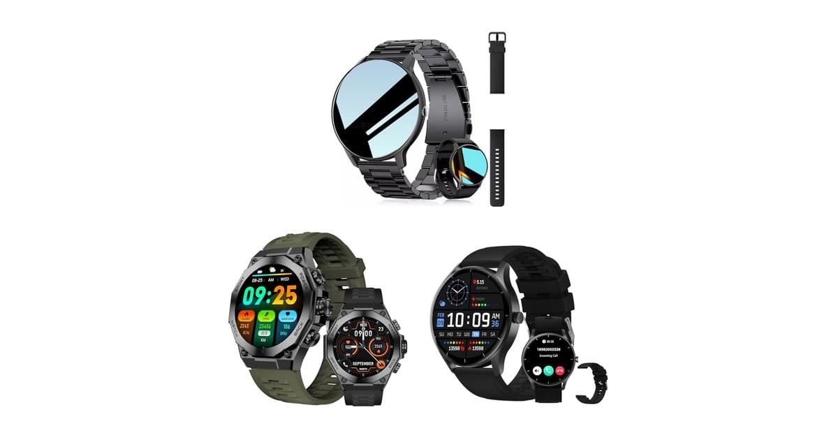 Smartwatch bom e barato existe: veja uma seleção de ofertas para não perder