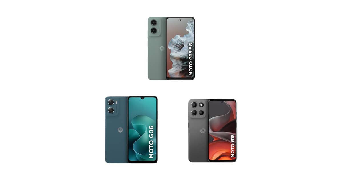 Motorola em promoção: confira uma seleção de smartphones com câmera de 50MP e bateria potente