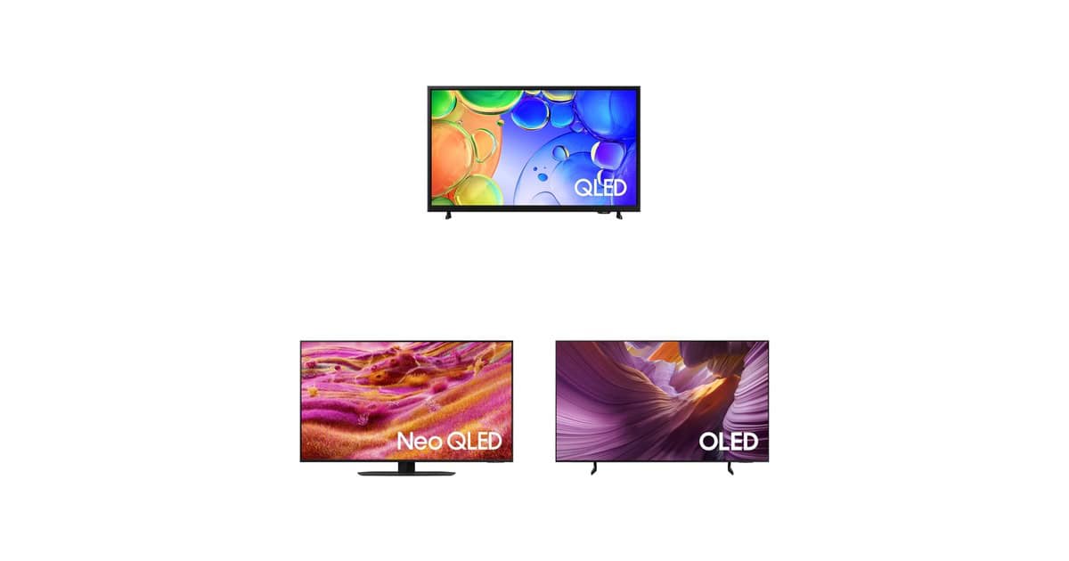 Hora de renovar a sala: seleção de TVs OLED e QLED Samsung em promoção na Amazon