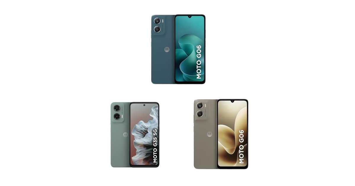 Motorola em promoção: veja uma seleção de smartphones com câmera de 50MP e bateria potente