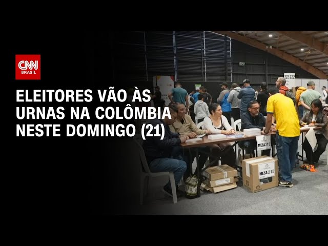 Candidatos votam no segundo turno da eleição presidencial na Colômbia