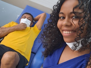Filha convence pai, doa rim e tira ele da diálise no CE: 'Ver era doloroso'