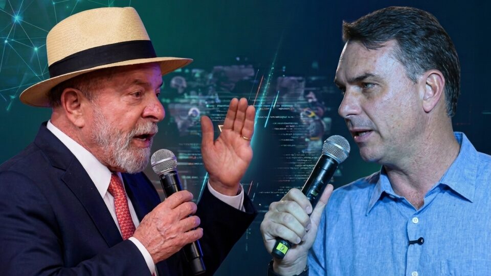 Crise no STF reorganiza debate digital entre Lula e Flávio Bolsonaro