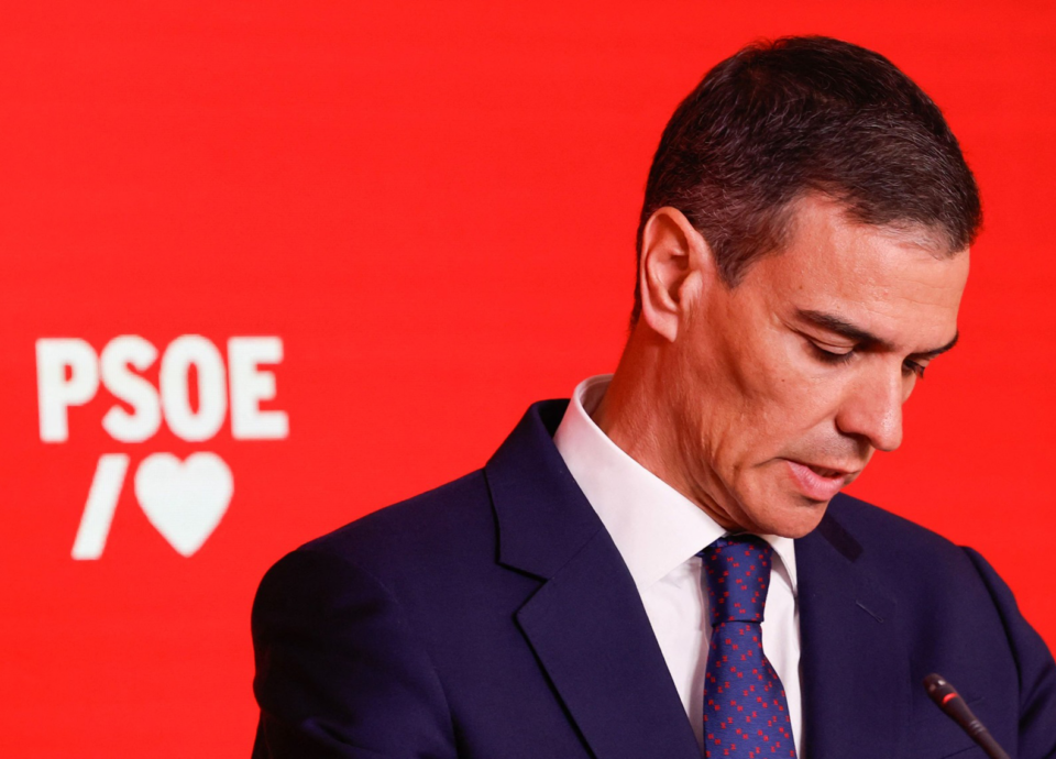 Sánchez convoca eleições antecipadas em Espanha para 29 de novembro