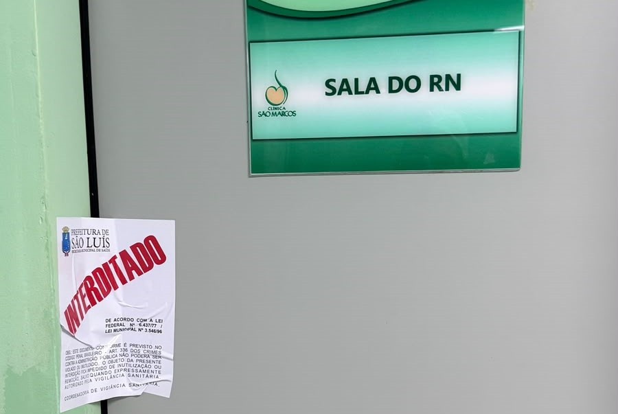 Hospital Ludovicense tem setores interditados após fiscalização apontar risco sanitário