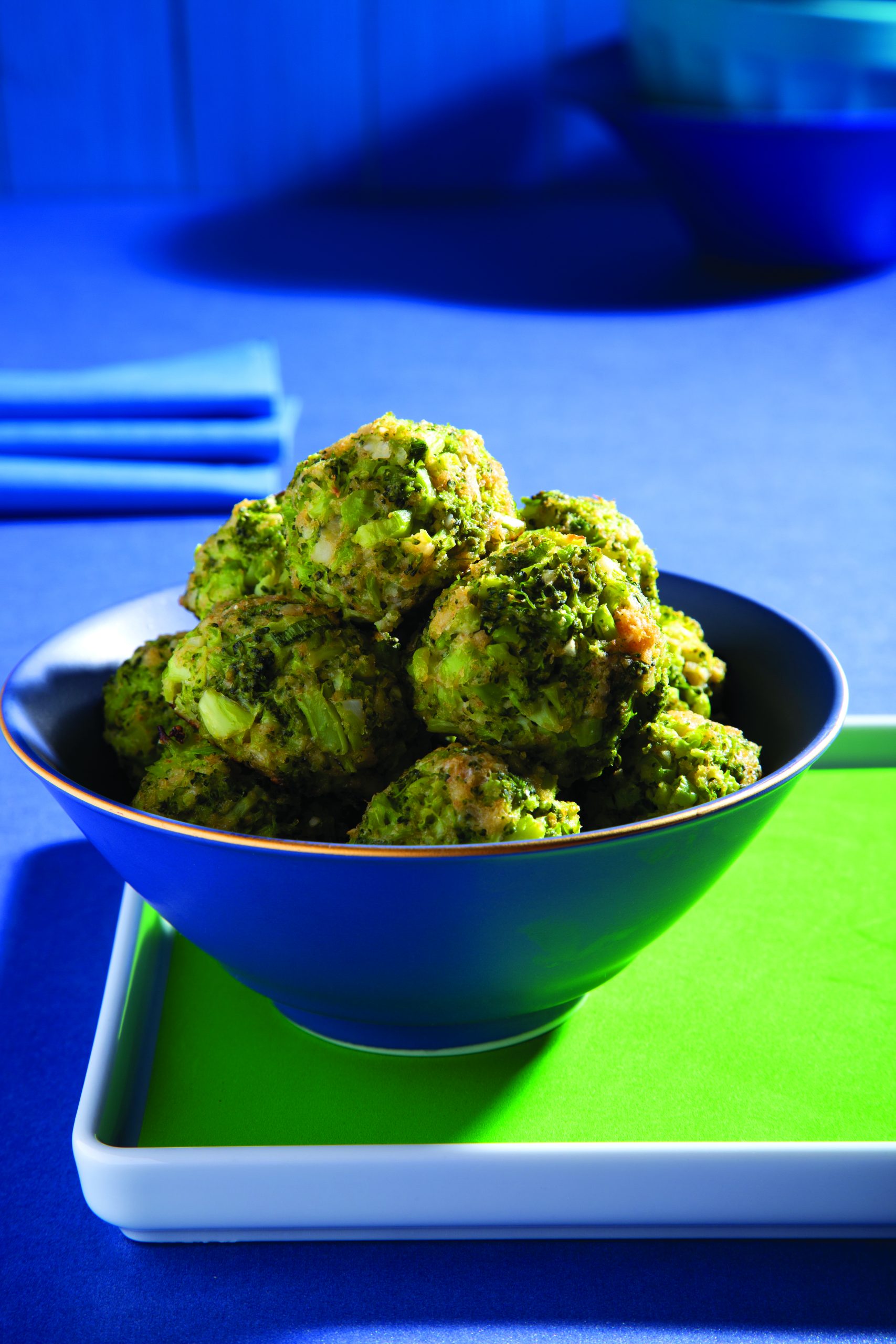 Bolinho saudável de brócolis