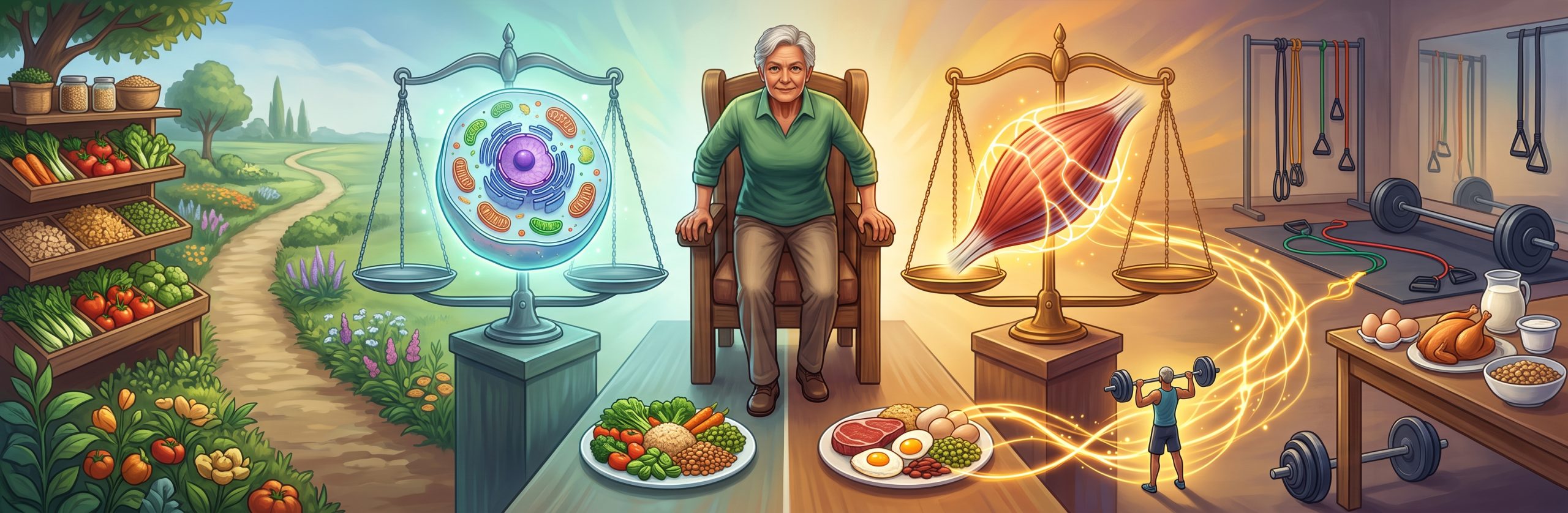 Proteína divide a longevidade