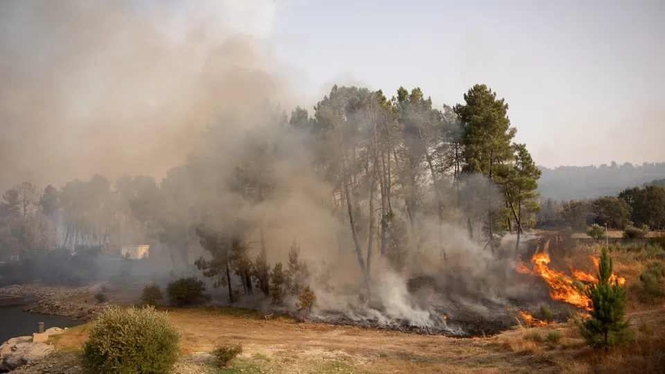 Fogo na Póvoa de Lanhoso entrou em fase de rescaldo às 19h00