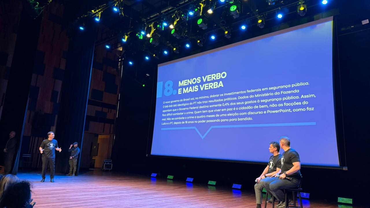 Quais os eixos do plano de segurança pública de Flávio Bolsonaro