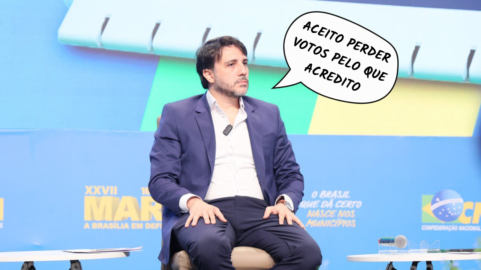 Frases da Semana: “Aceito perder votos pelo que acredito”