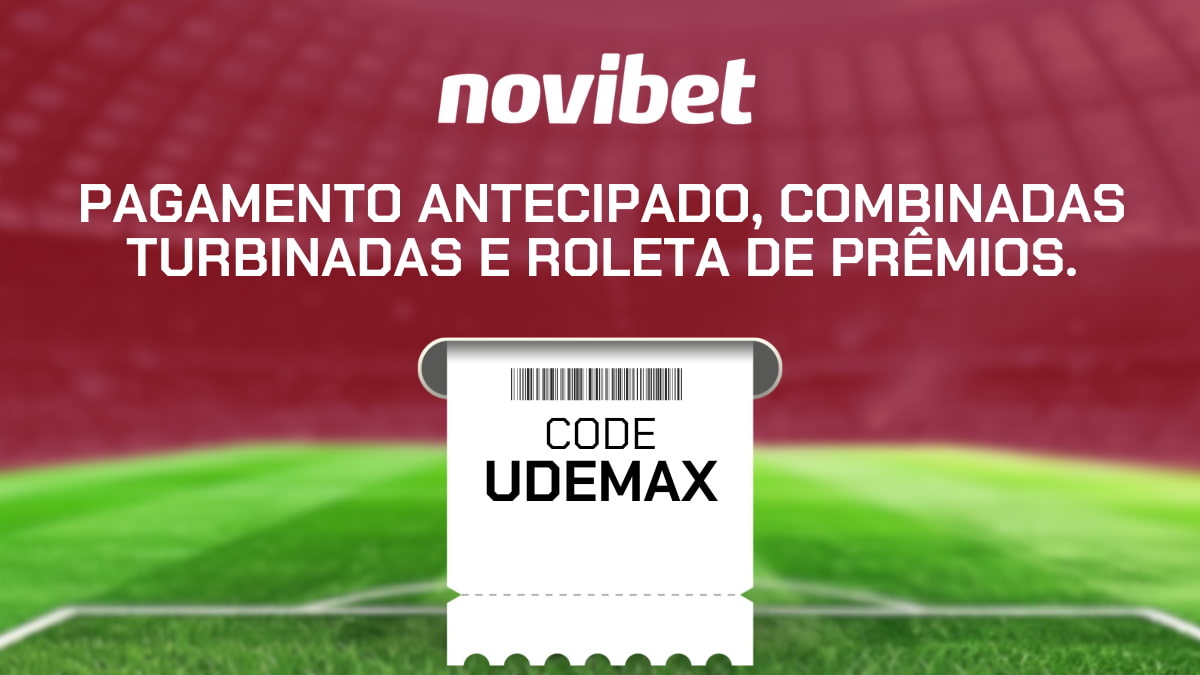 Código promocional Novibet (UDEMAX): ative bônus após cadastro (2026)