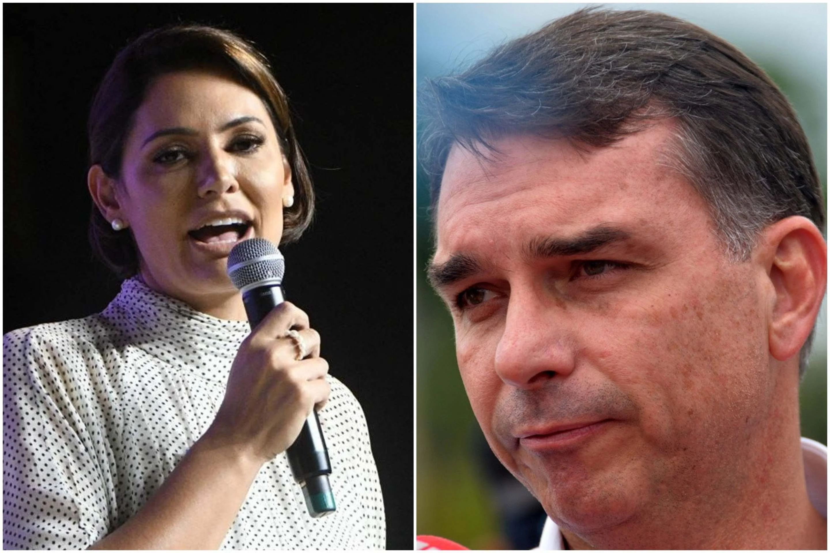 Mesmo após atritos com Michelle, Flávio lidera corrida na direita