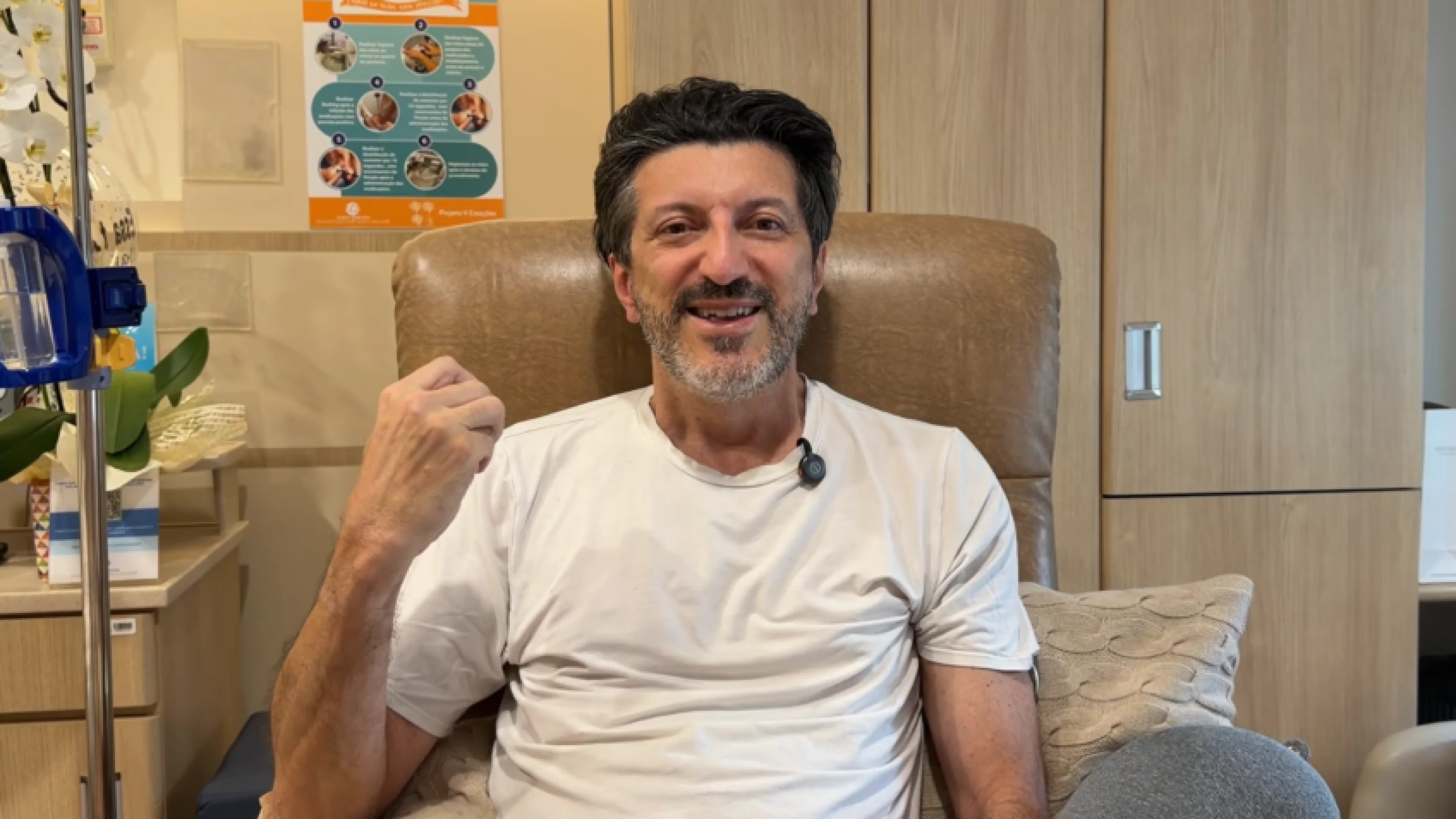 Mulher de Lito Sousa diz que ele já recebeu medicamento experimental