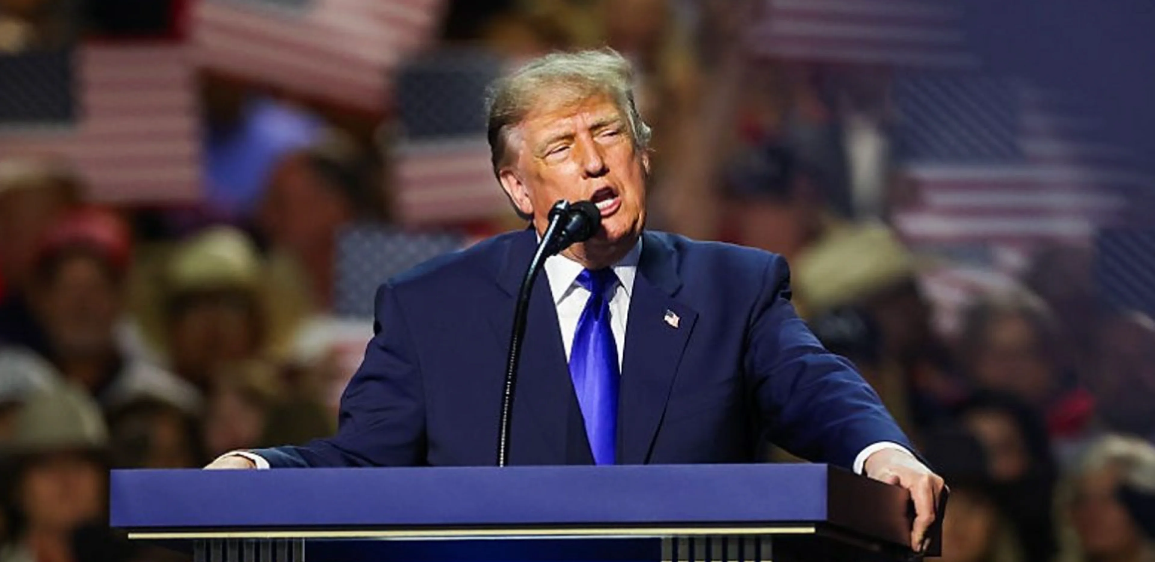 Trump diz que há uma 'conspiração doentia' contra a IA
