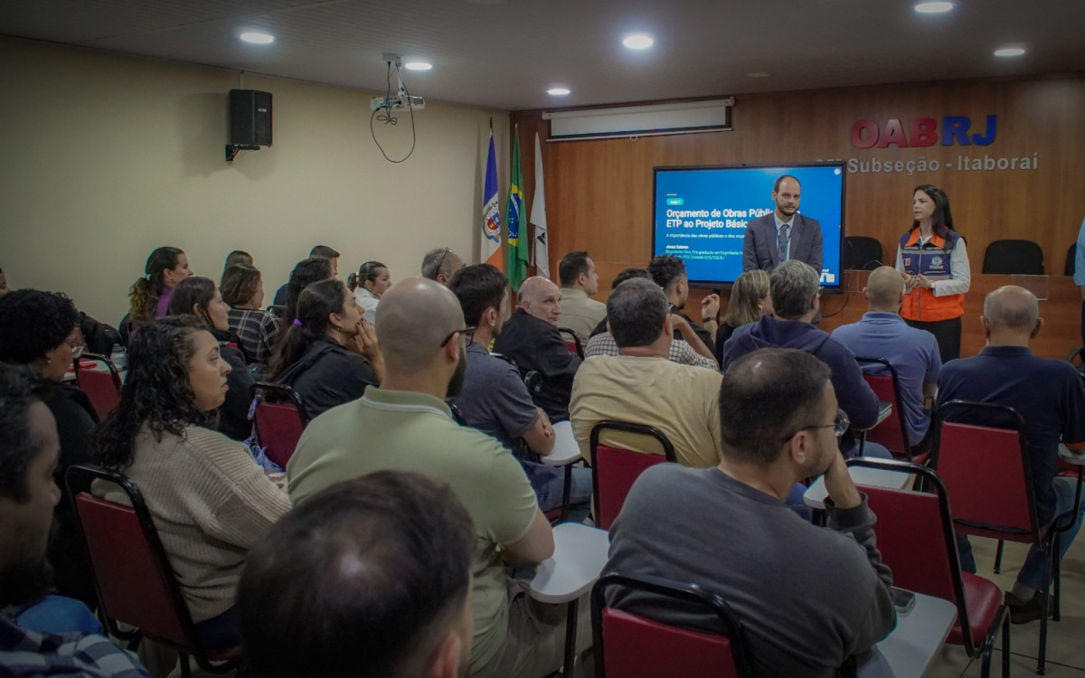 Curso profissional em Orçamento de Obras Públicas acontece em Itaboraí