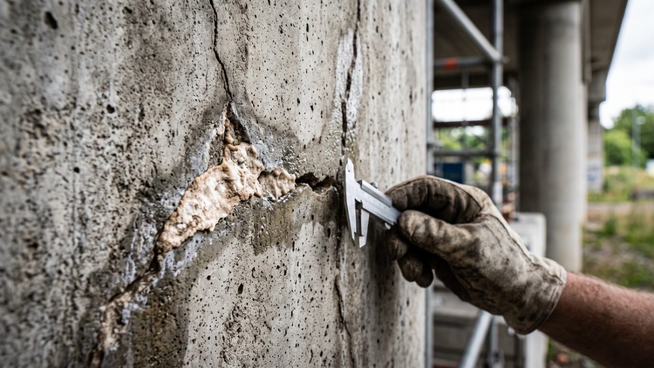 O concreto que se repara sozinho saiu do laboratório: bactérias e compostos adicionados à mistura fecham fissuras finas quando a água entra, é o mesmo princípio que mantém obras romanas de pé há dois