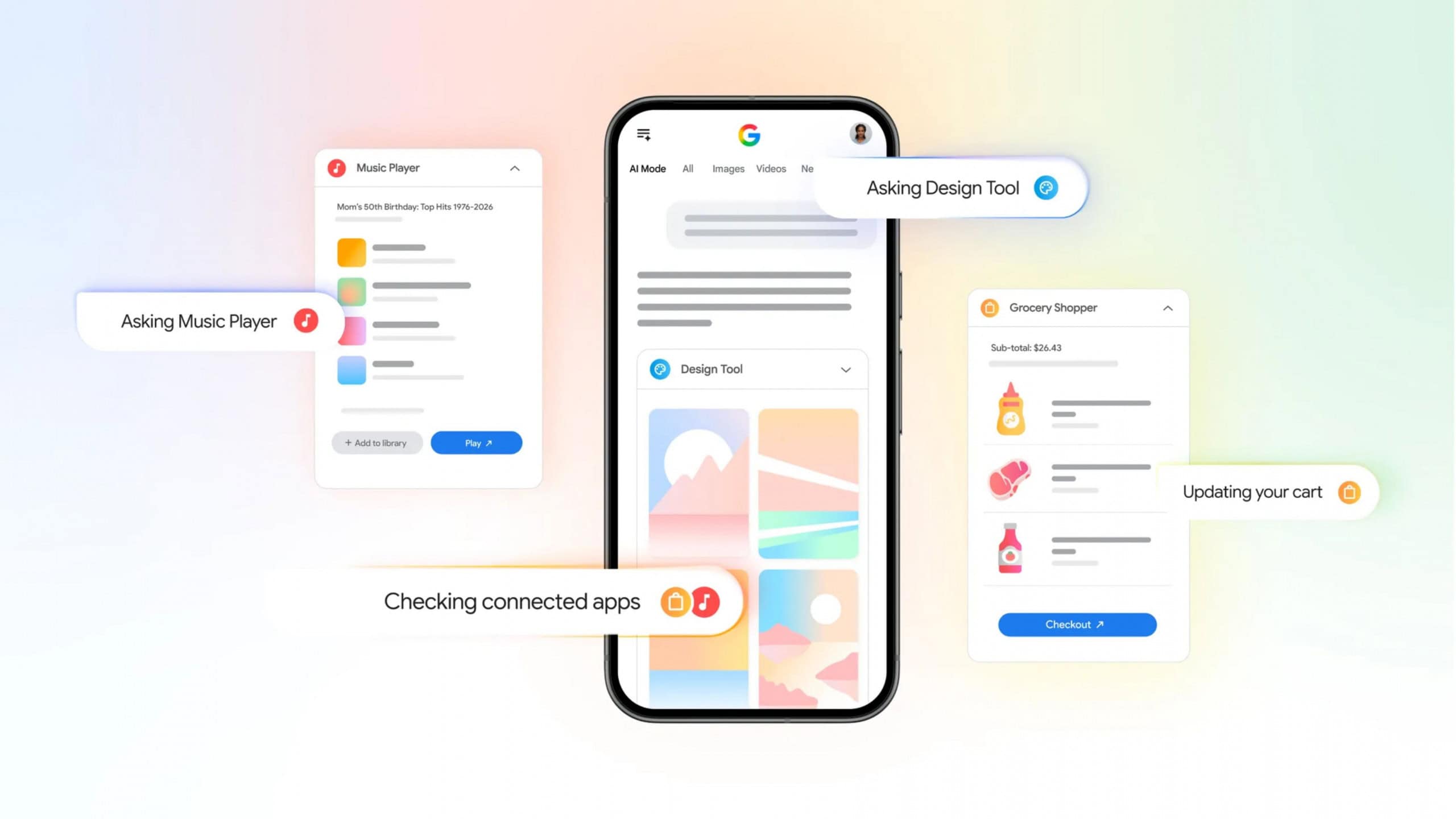Google transforma a Busca em assistente pessoal com IA para música, arte e compras