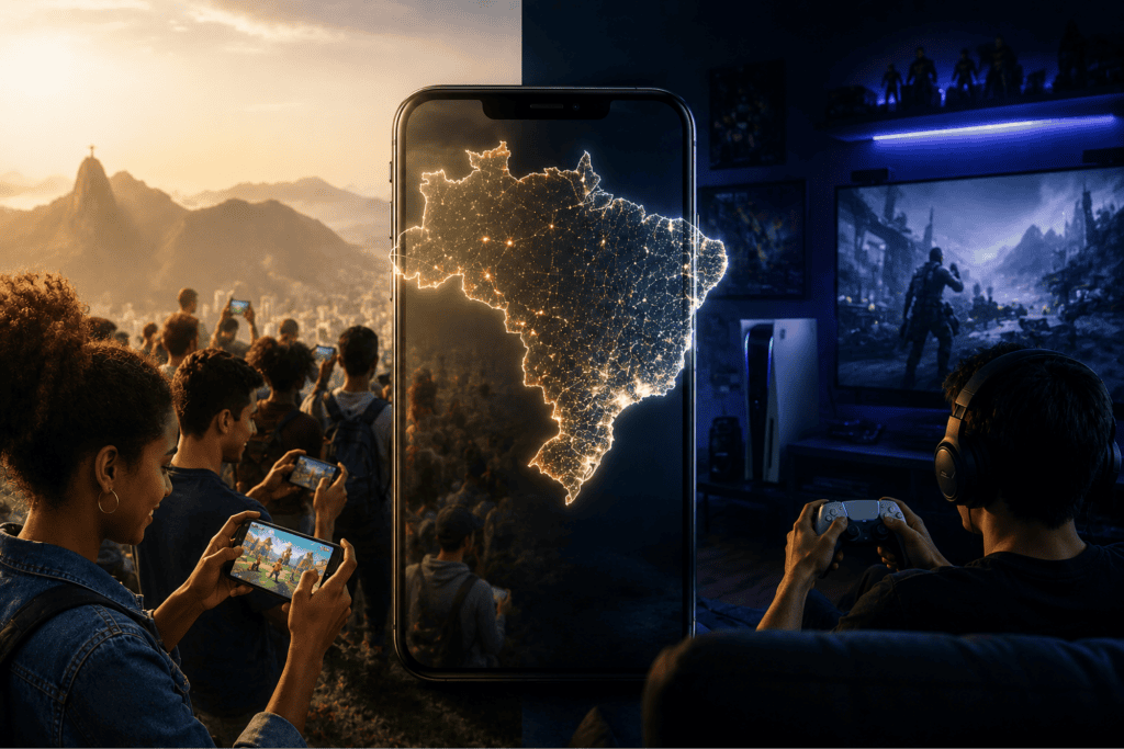 O celular virou o maior console do Brasil e ainda tratamos mobile como “game menor”
