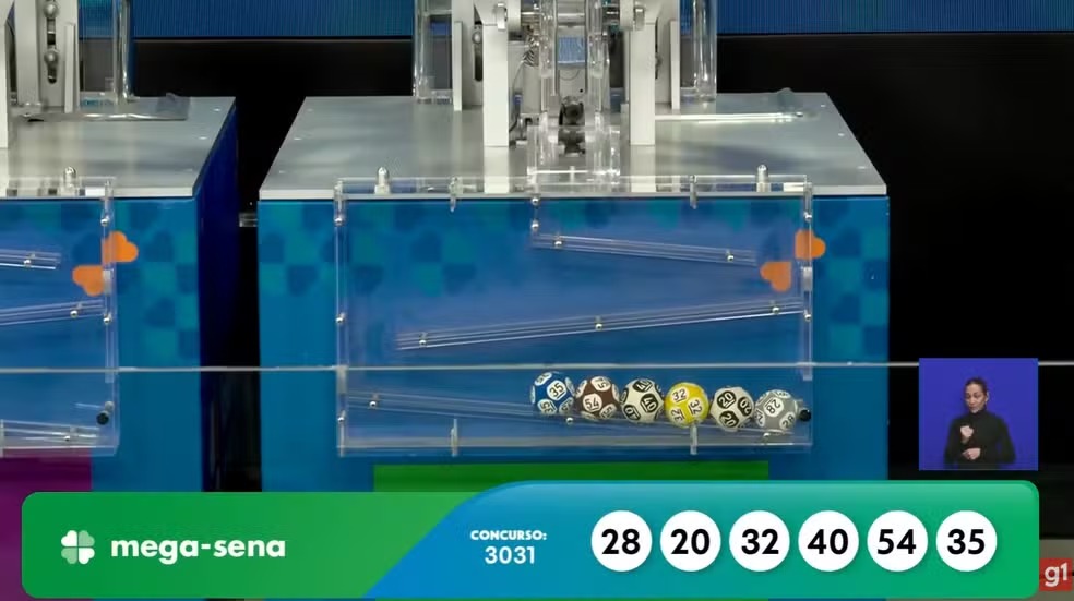 Ninguém acerta a Mega-Sena 3031 e prêmio para quinta é de R$ 30 milhões