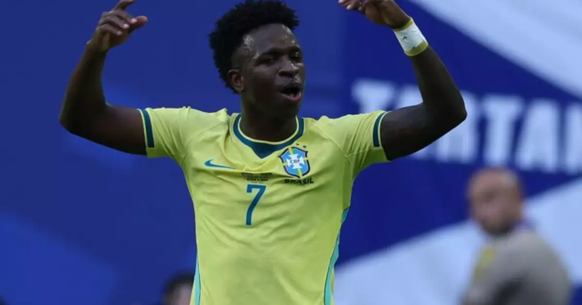 Brasil tem brilho de Vini Jr, bate a Escócia com jogo convincente e avança como líder