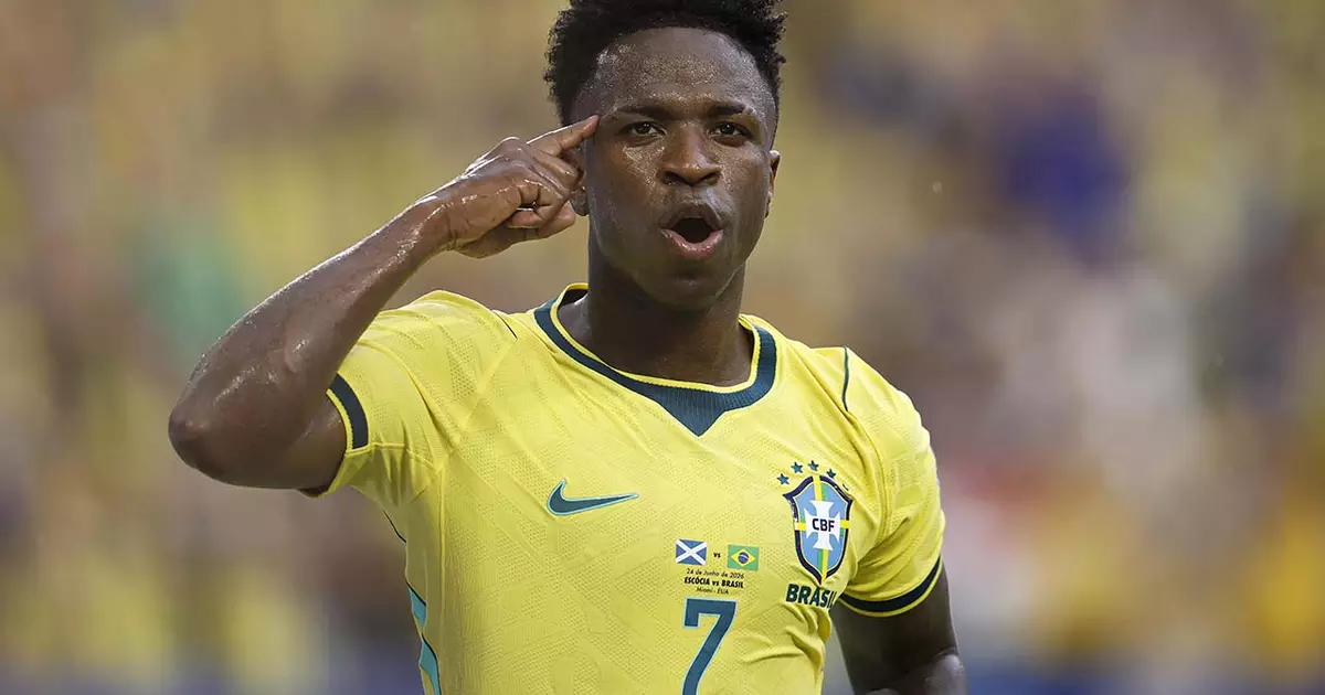 CBF se movimenta nos bastidores por conta de lance envolvendo Vini Jr