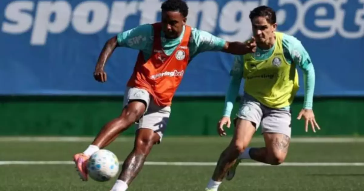 Foco dos treinos do Palmeiras está nas finalizações