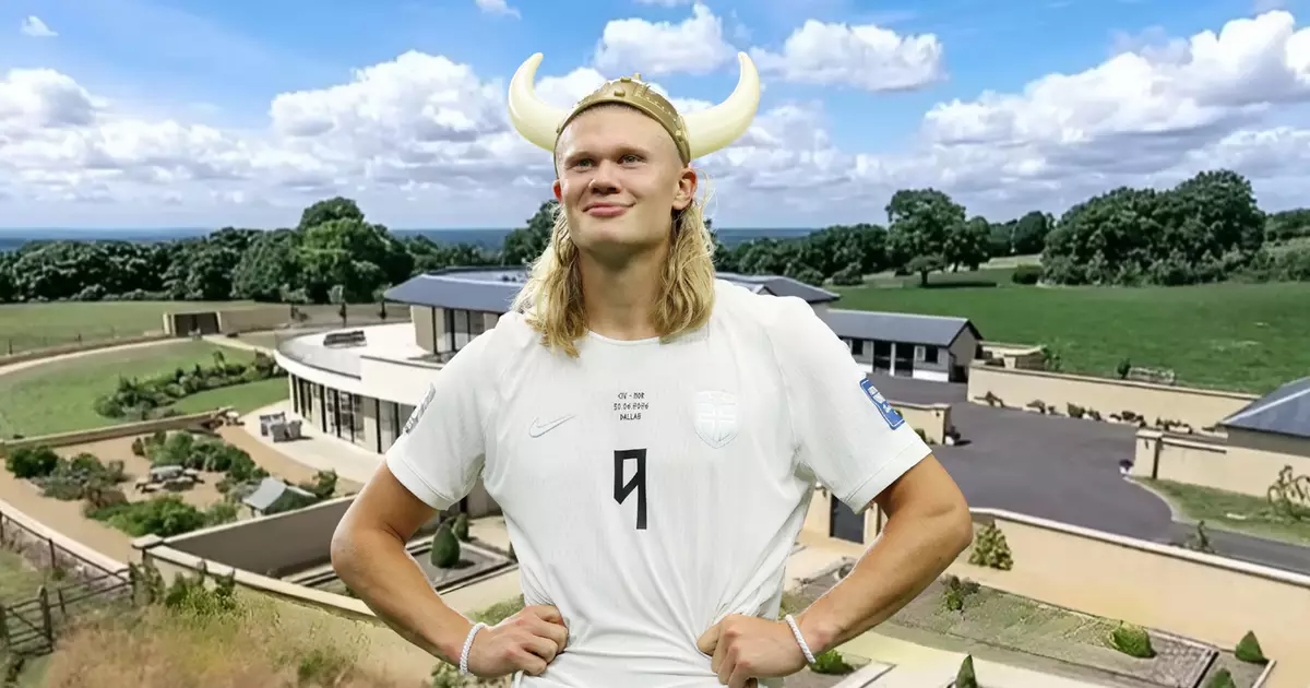 Mais de 1.000 m², seis quartos e piscina interna aquecida: Haaland tem mansão em área nobre da Europa e, com apenas 25 anos, norueguês 'inimigo' do Brasil na Copa acumula patrimônio de R$ 600 milhões