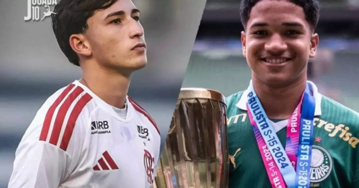 Fla x Palmeiras pelo Brasileiro Sub