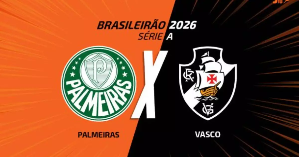 Palmeiras x Vasco: onde assistir, escalações e arbitragem