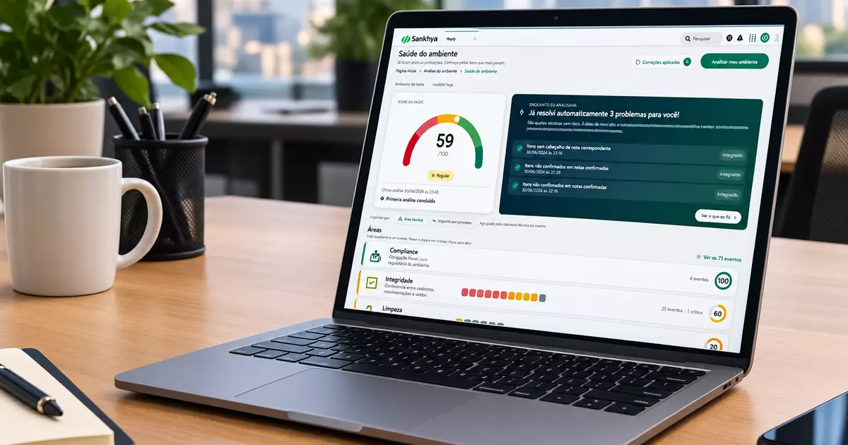 Sankhya lança IA que audita e monitora o ERP continuamente