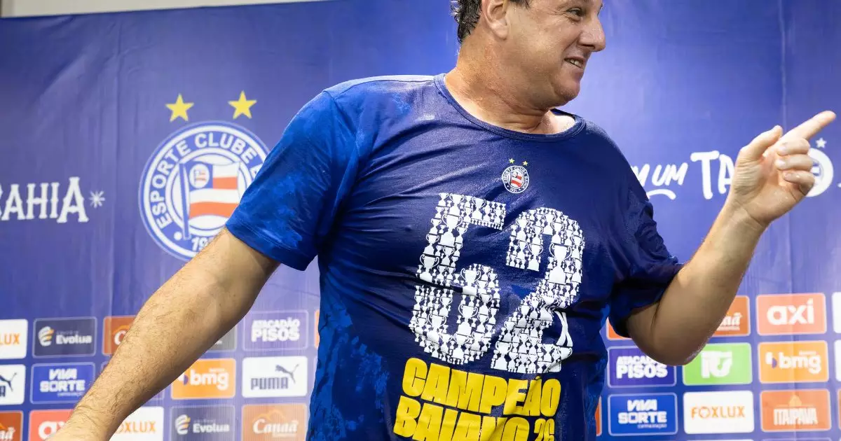 Rogério Ceni alcança feito raro no Bahia e fica atrás apenas de Abel Ferreira