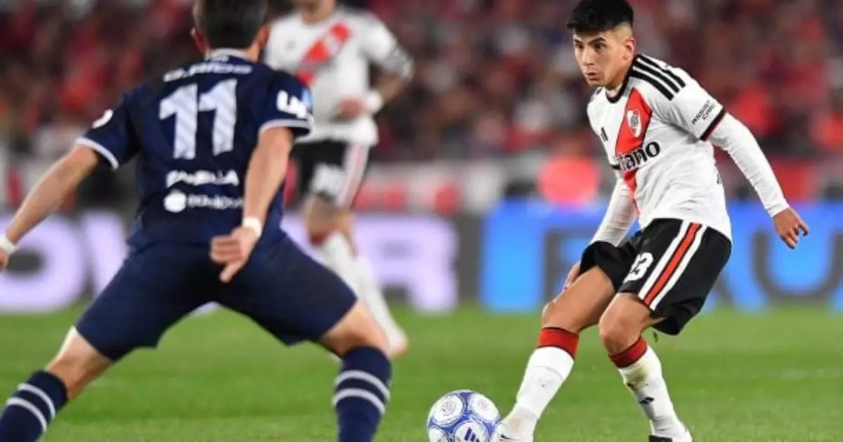 River Plate provoca Flamengo em vídeo com Thiago Almada