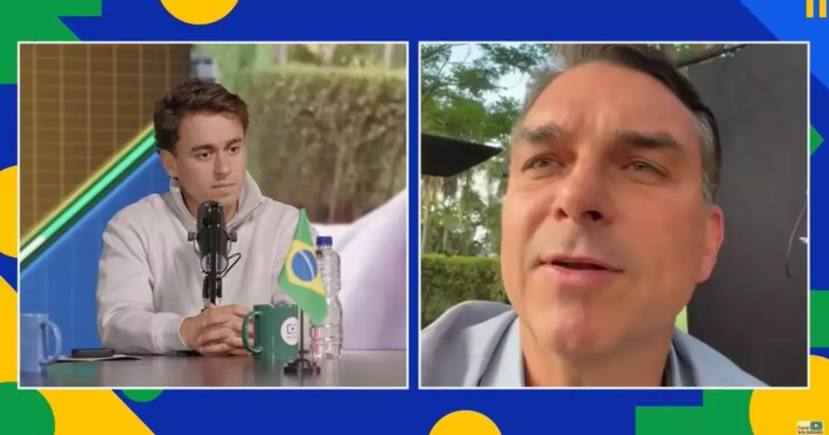 Flávio Bolsonaro administra ganho político de crise no STF com agenda fechada e live com Nikolas