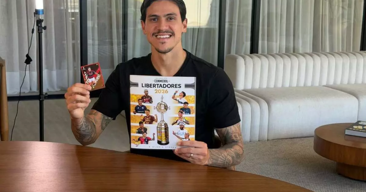 Ídolo do Flamengo é anunciado como novo embaixador do álbum da Libertadores