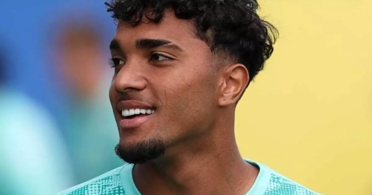 Heittor, do Palmeiras, celebra estreia na Libertadores: "Sonho realizado"