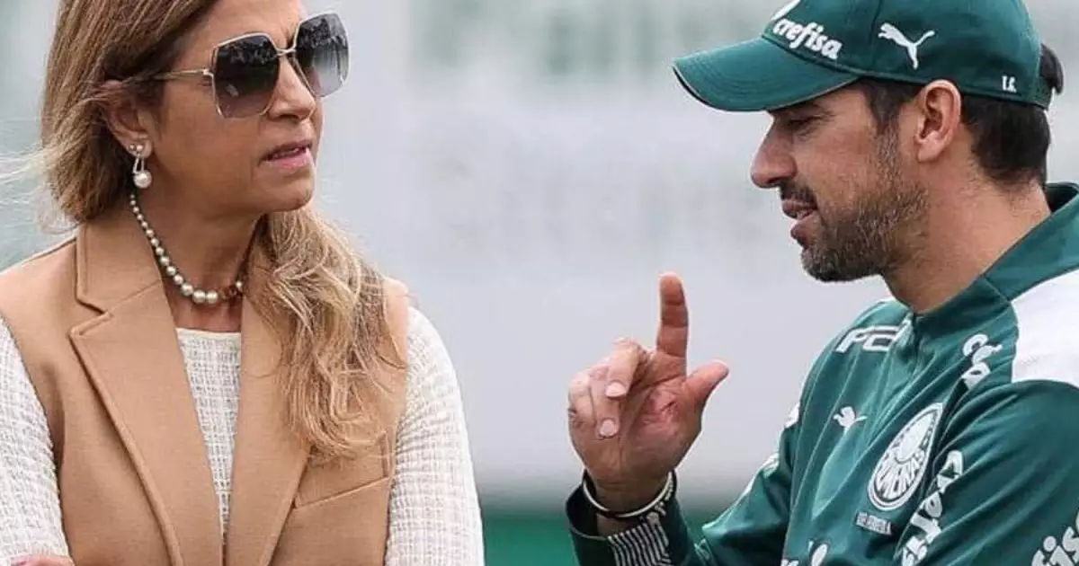 Palmeiras: Leila Pereira defende Abel após polêmica e crítica de torcedores