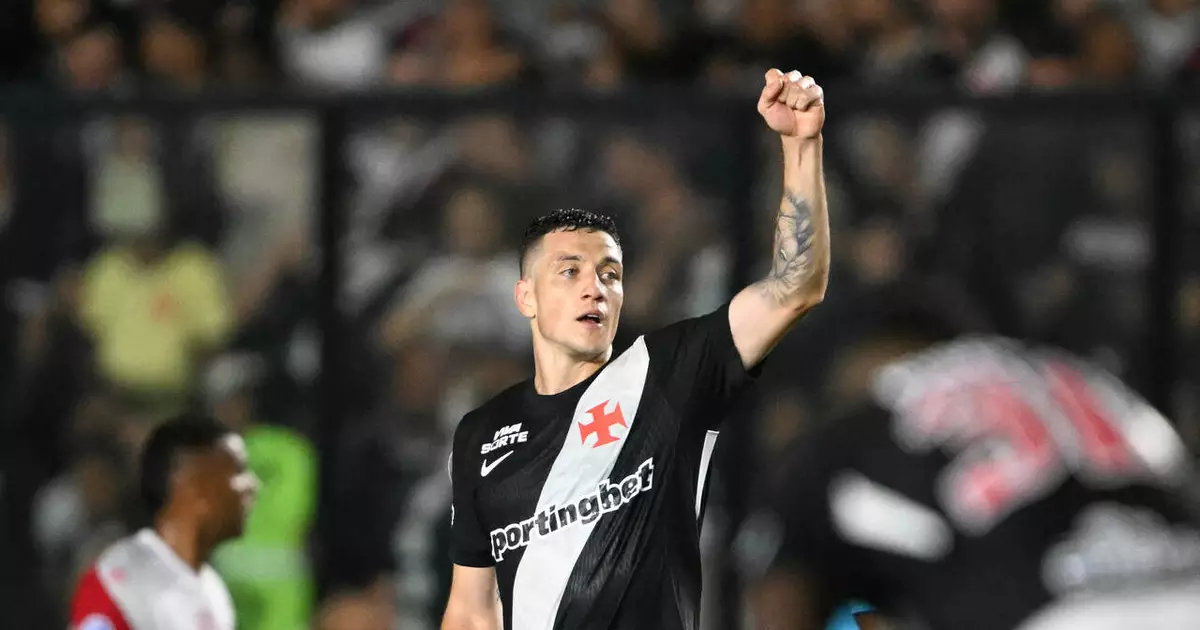 Vasco vive contraste entre brilho em copas e sufoco no Brasileirão