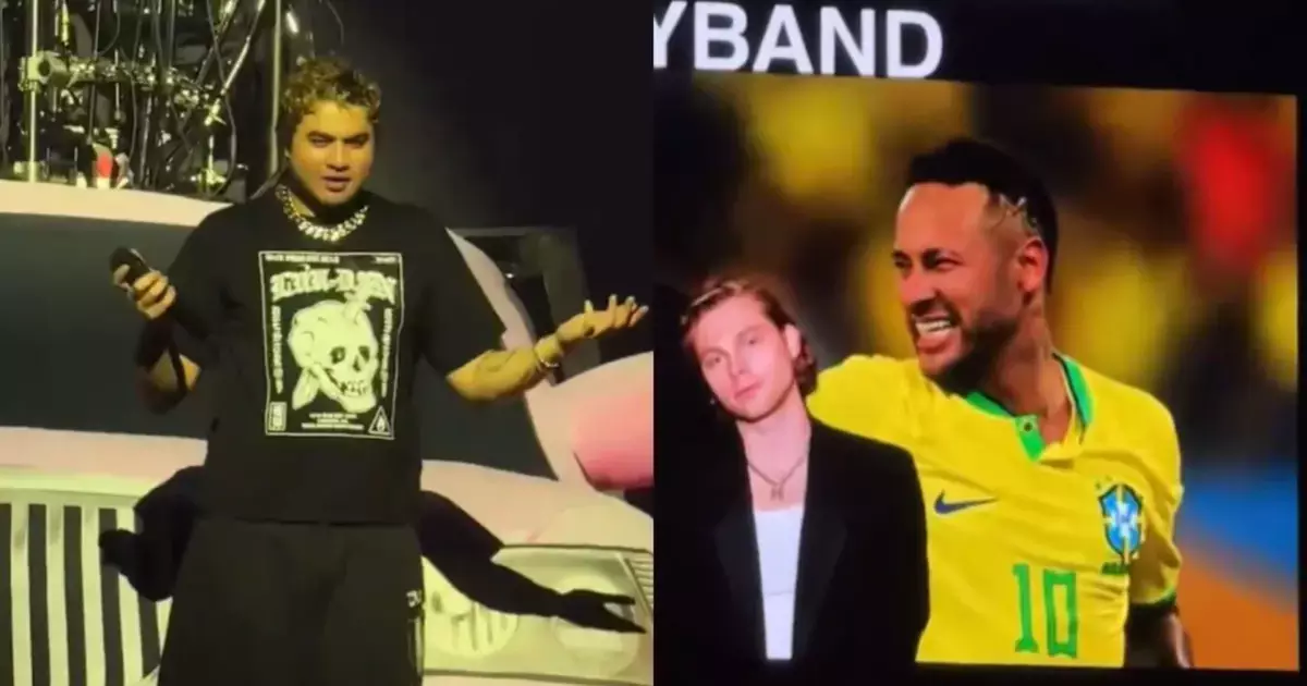 Neymar é vaiado em show de banda internacional em São Paulo e reação surpreende banda