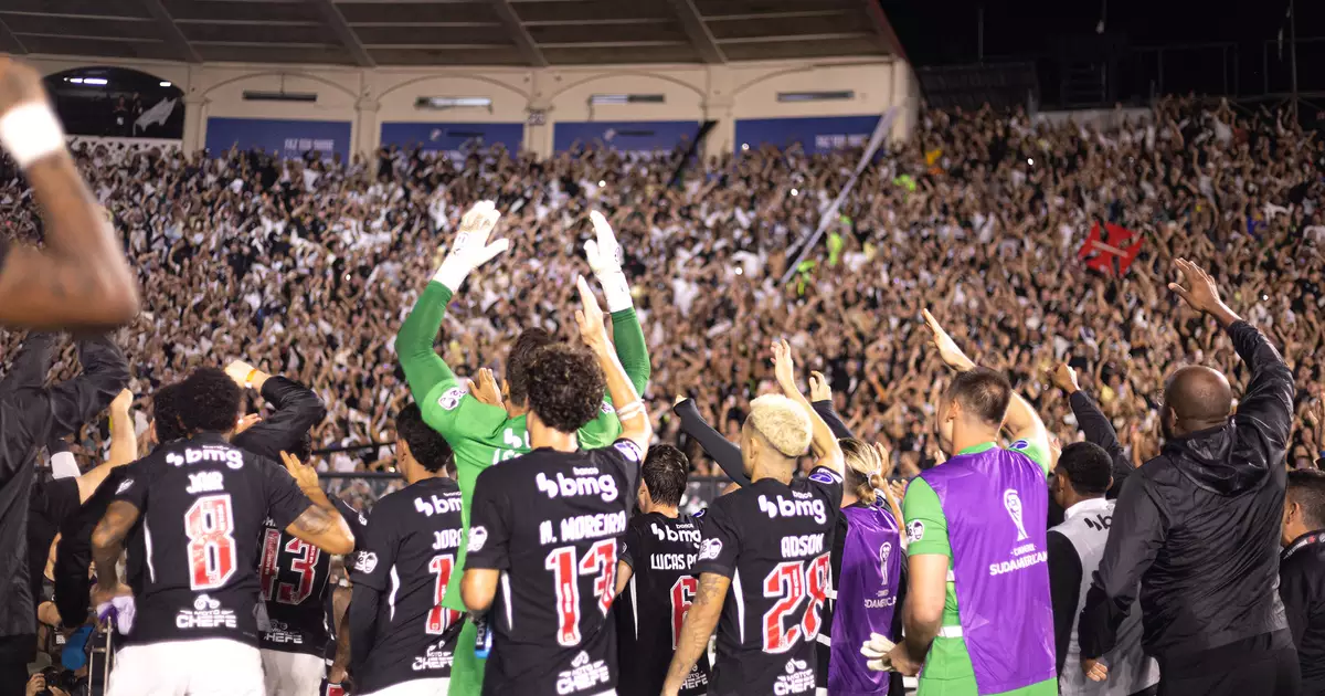 Quem para? Vasco assume maior sequência invicta do mundo em mata