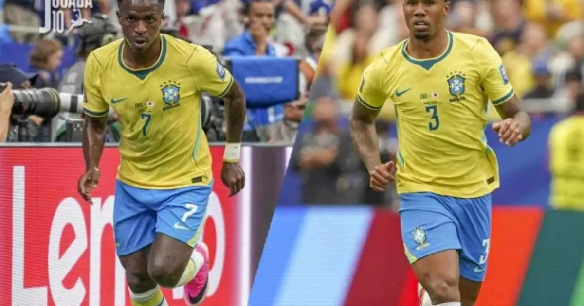 Vini Jr lidera notas da Seleção no EA FC ao lado de Magalhães