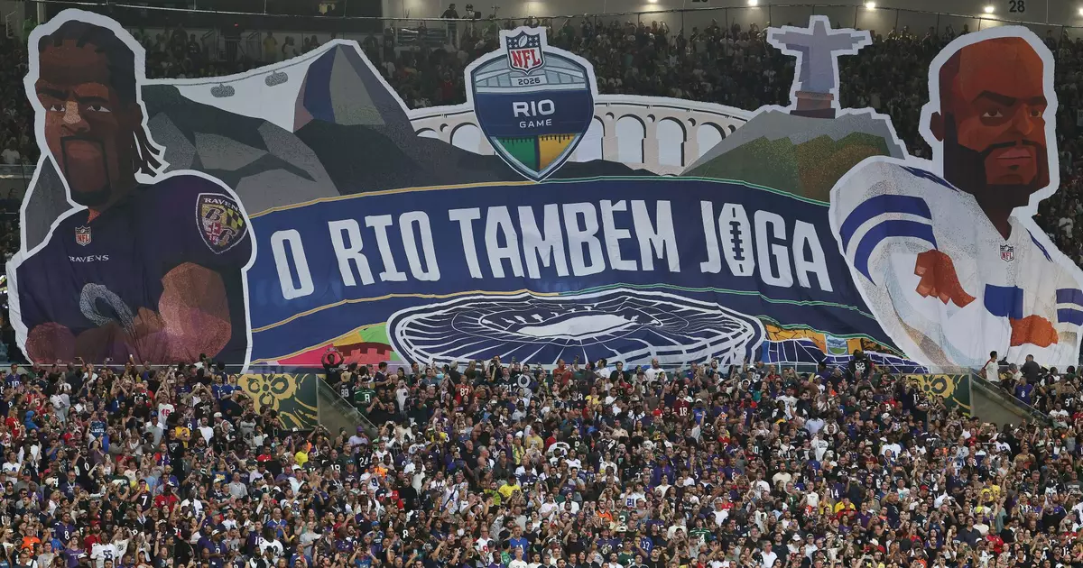 NFL no Maracanã quebra recorde de público em eventos esportivos no Brasil em 2026