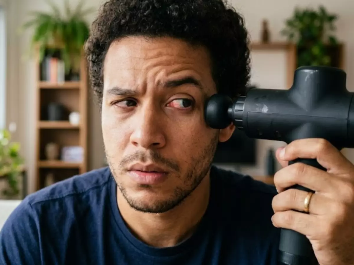 Massageador nos olhos pode ser perigoso? Caso de jovem acende alerta