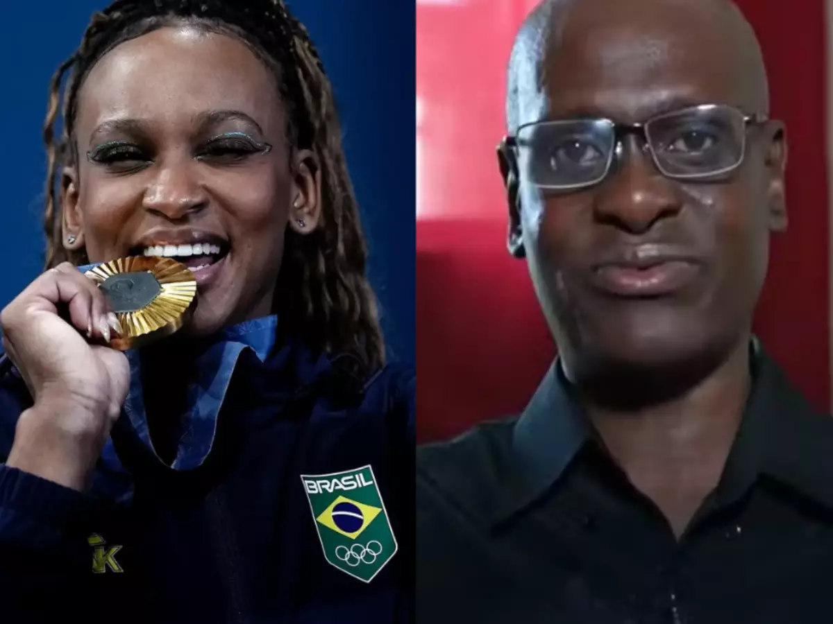 Rebeca Andrade fala pela primeira vez sobre a morte do pai: 'Entendo que é o ciclo da vida'