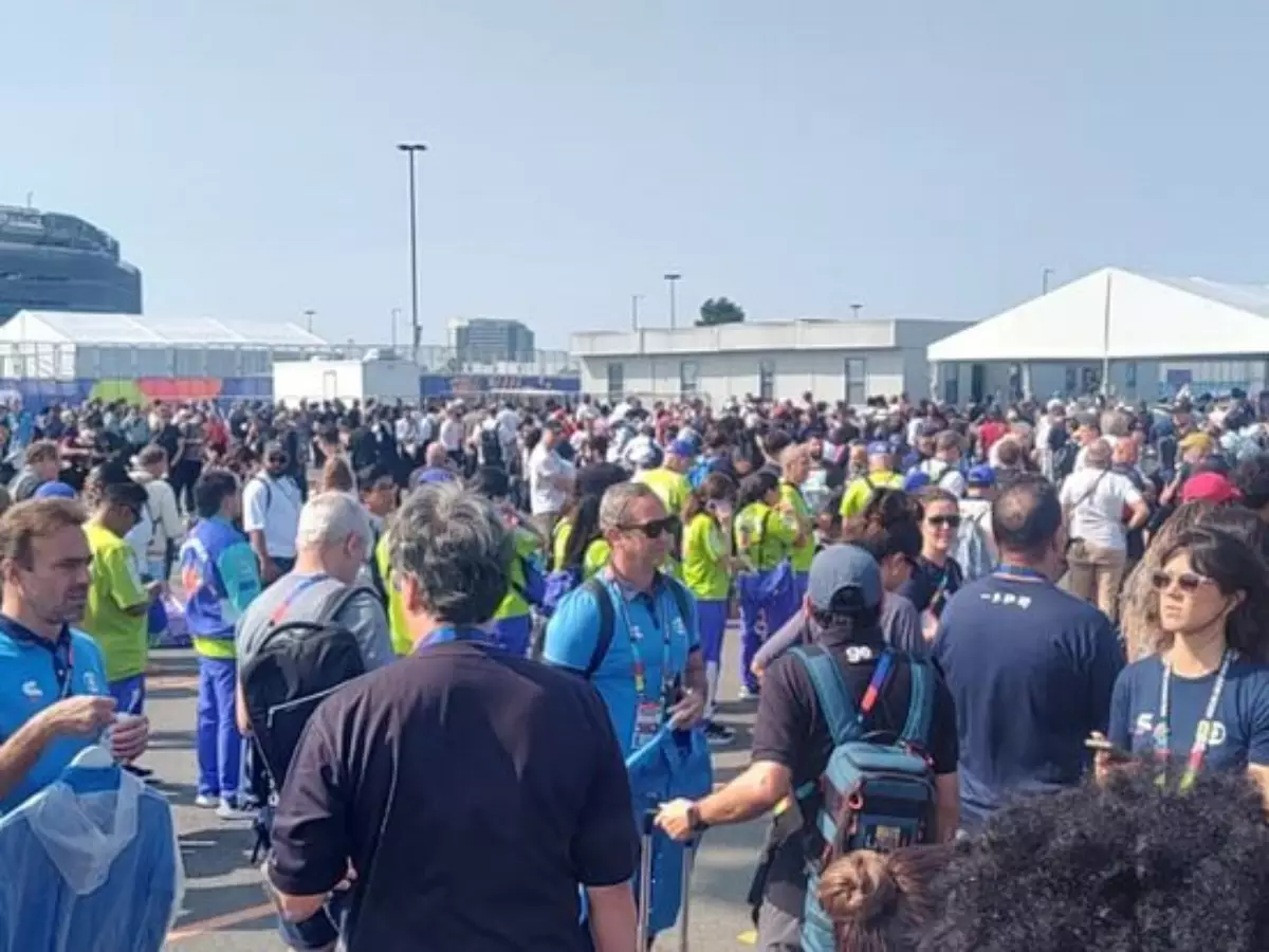 Final da Copa tem filas imensas, desorganização e segurança reforçada por causa de Trump
