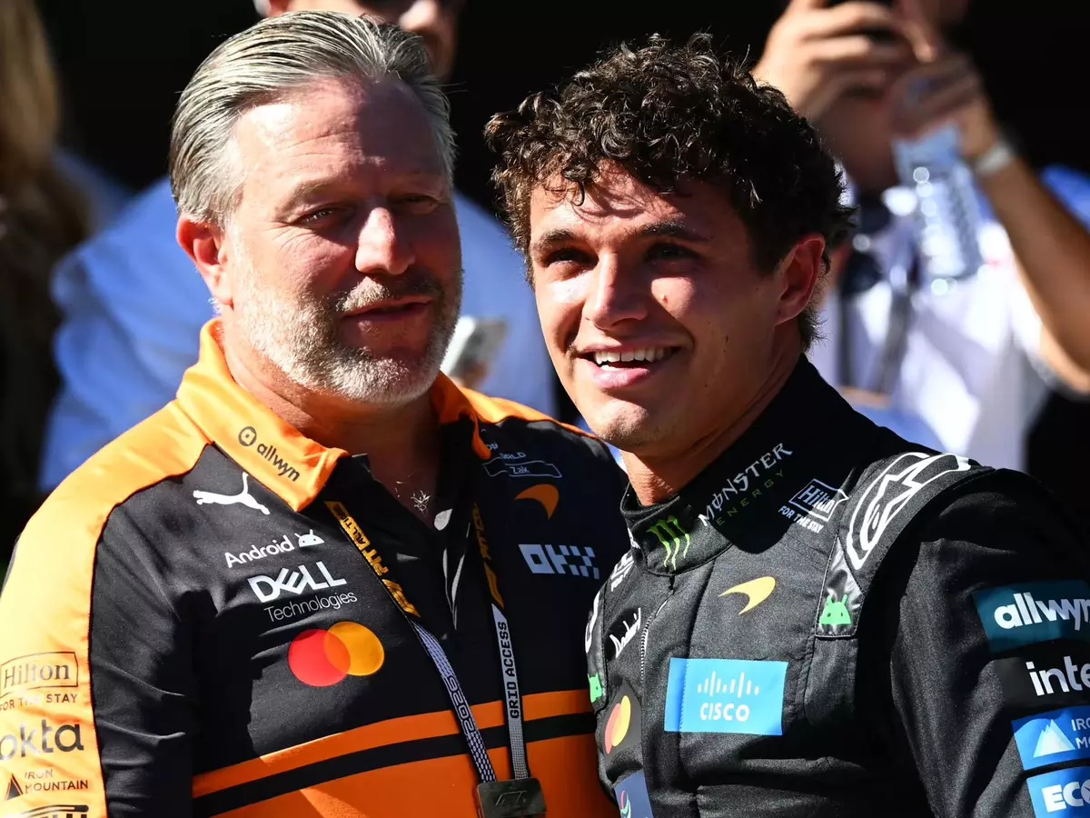 F1: Zak Brown culpa Safety Car Virtual por vitória perdida de Norris no GP da Espanha