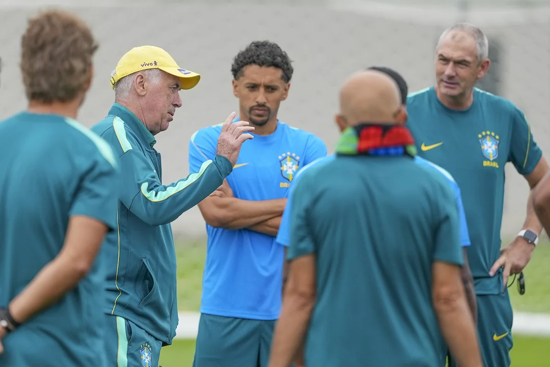 Ancelotti projeta duelo complicado para Brasil contra Escócia