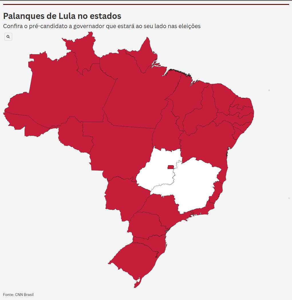 Eleições: Lula define alianças em 25 estados; Flávio, em 14