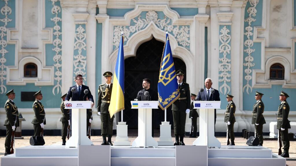 Aliados da Ucrânia reúnem-se em Kiev a?